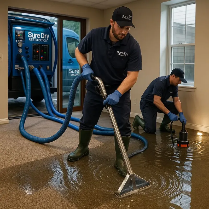 Water Extraction and Removal process in Winterport, ME